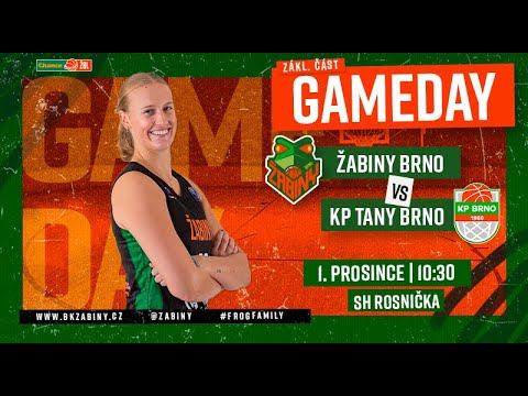 Chance ŽBL: Žabiny Brno - KP TANY Brno, 1.12.2024