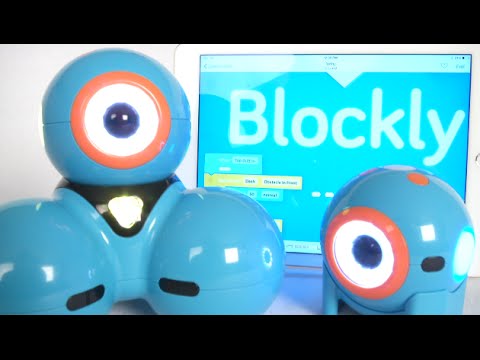 Dot Robot & Blockly App from Wonder Workshop