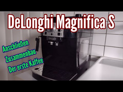 Connecting the DeLonghi Magnifica S First steps Instructions for use