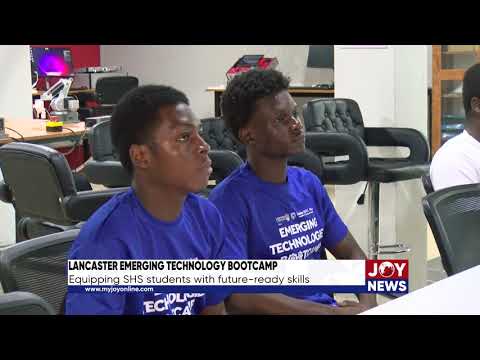 Lancaster Emerging Technology Bootcamp: Equipping SHS students with future-ready skills.