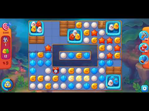 Fishdom. 8399 one shot 🎯 level