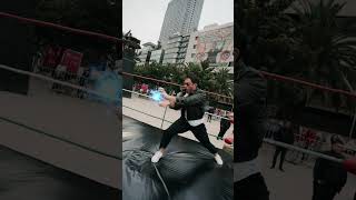 1 Ryu vs. 6 Luchadores.