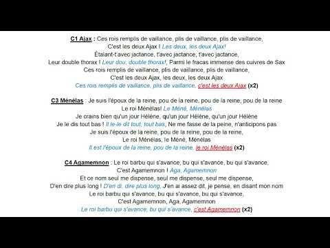 Jacques Offenbach, La belle Hélène, Le Couplet des Rois (1864)