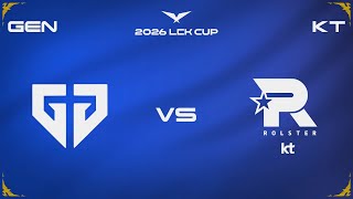 GENG vs KT, REMAKE DE LA DEMI-FINALE DES WORLDS (LCK Cup 2026)