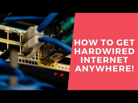 How To Get Hardwired Internet Anywhere! (What's Helped Me)