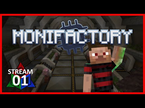 My FIRST GregTech Modpack!!! Monifactory - Day 1 Stream VOD
