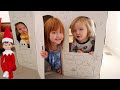 SNOWY The FAMiLY ELF Is Back The Return Of Santa Dad Ice Skating And Musical Kids Before Bed
