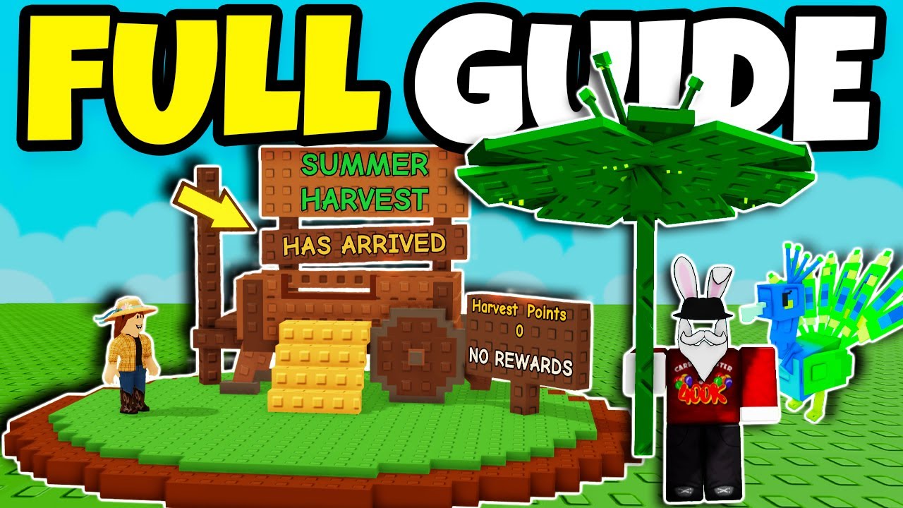 FULL GUIDE To SUMMER HARVEST UPDATE In Grow A Garden Roblox!
