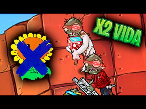 PVZ WITHOUT SUNFLOWERS AND ZOMBIES WITH DOUBLE LIFE ☠️
