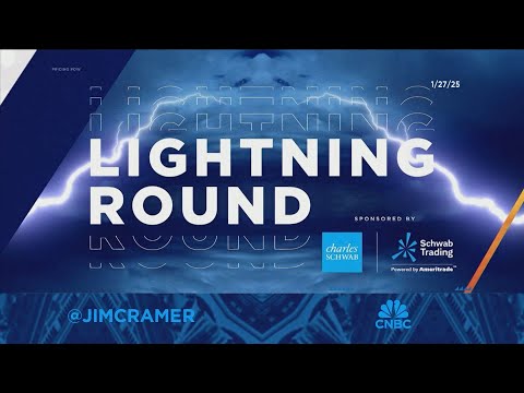 Lightning Round: Buy BlackRock, says Jim Cramer