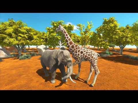 Remastered ELEPHANT vs EVERY UNIT - Animal Revolt Battle Simulator