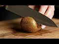ASMR Kiwi Cutting Oddly Satisfying Juicy Slice Shorts
