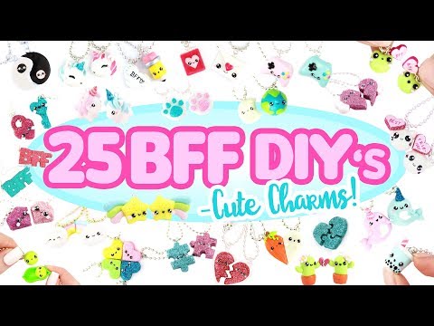 25 BFF -cute charm- DIY’s! - BIG Polymer Clay Compilation!