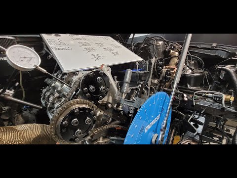 How to Degree a Coyote Engine (gen 1) Degreeing 4 Camshafts!