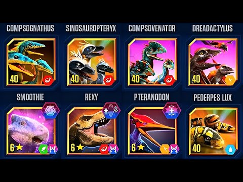 DINO PRESERVATION! | JURASSIC WORLD THE GAME