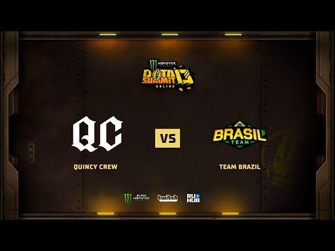 Team Brazil vs Quincy Crew, Monster Energy DOTA Summit 13: NA, bo2, game 1 [Mila & Adekvat]