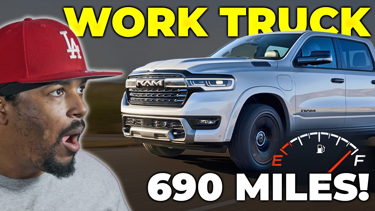 The 690-Mile "Electric" Ram Truck With A Gas Engine