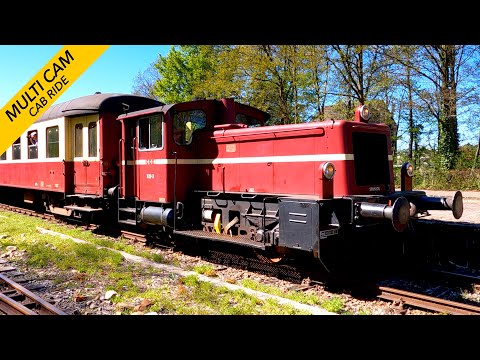 Köf-III Cab Ride: Simpelveld - Vetschau ZLSM Zuid-Limburgse Stoomtrein Maatschappij 17/4/2022