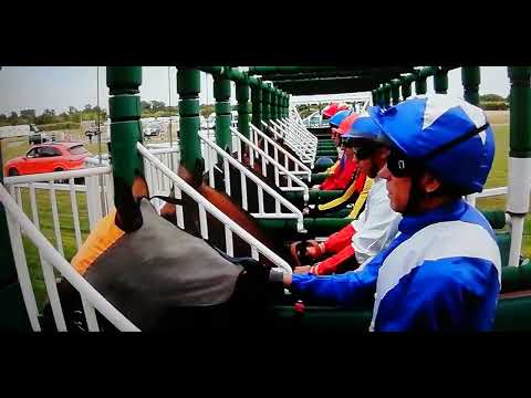 Frankie Dettori misses the Break when his horse Lord North Hood gets stuck in the stalls