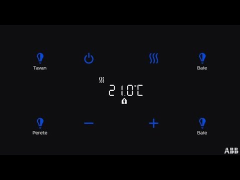 Video Senzor KNx pentru masura temperatura si calitatea aerului