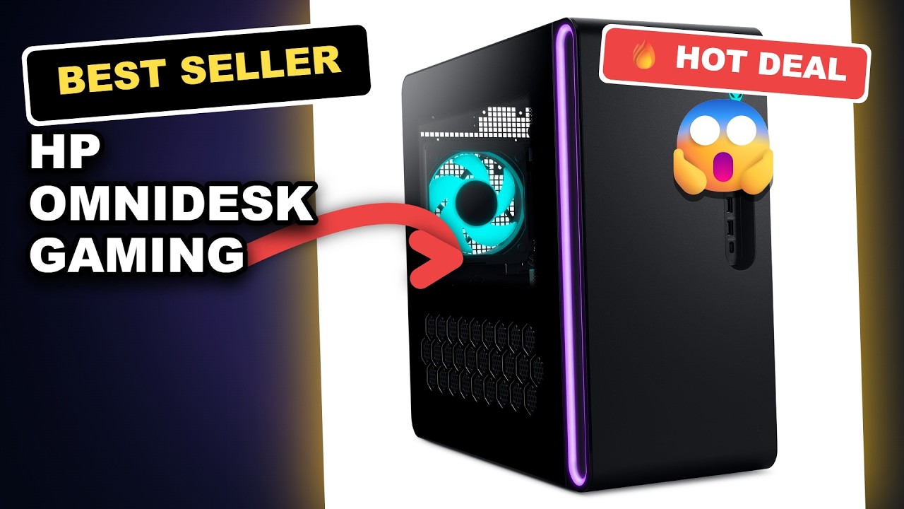 HP OmniDesk Gaming Next Gen AI PC Desktop Review: Does It Deliver High-Performance Gaming