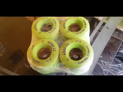 Abec 11 Electric Flywheels 107mm 80a green new