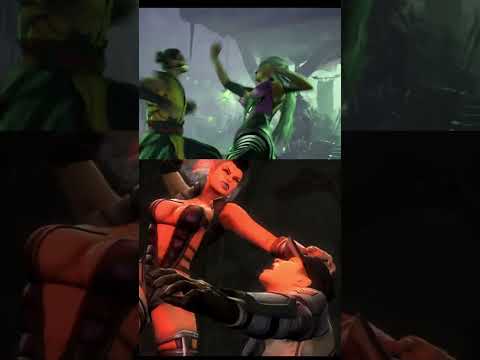 Sindel MK9 vs MK1 Comparison #shorts