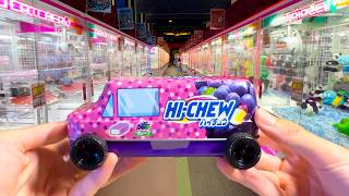 Winning Japanese Snacks from Claw Machines  | Round 1 🍬 🍜 🍇