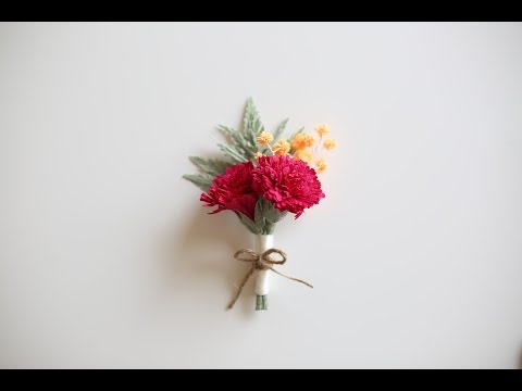 How to make paperflowers : Rumohra! EASY & SIMPLE