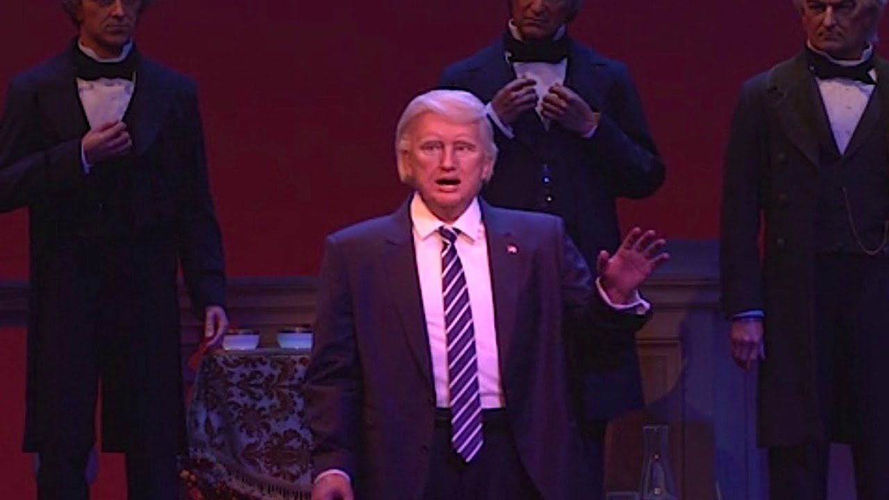 FIRST LOOK: Donald Trump animatronic debuts in Hall of Presidents at Walt Disney World
