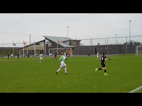 KMD JO13-1 vs vv Spijkenisse JO13-2/JO12-1, 27-1-2018 1e helft