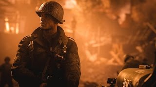 Игра Call of Duty: WWII (PS4, русская версия) Б/У