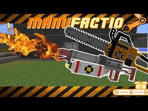 Flamethrower! Chainsaw! JumpPack! ManuFactio E18