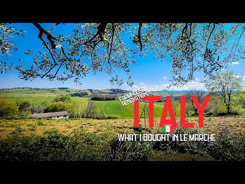 #01 bought a farmhouse in rural ITALY | Why Le Marche & my RENOVATION Plans