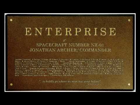 The Official Star Trek Prop & Costume Auction: Presented by Propworx — NX-01 Dedication Plaque