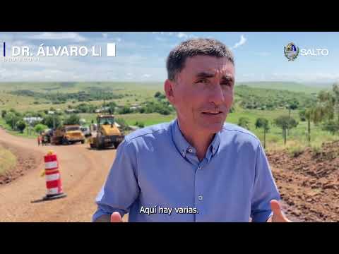 Bitumen en acceso a pueblo Fernández