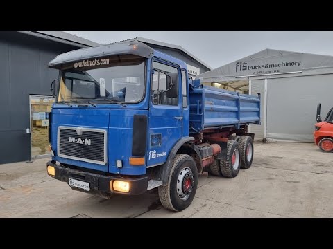 MAN 32.280 DFK 6x4 meiller tipper - FIŠ TRUCKS SLOVENIA