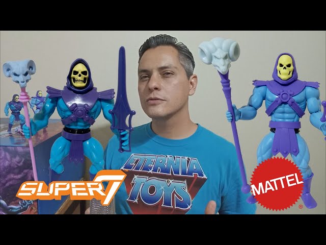 Vídeo relacionado con Masters of the Universe y He-Man Figura de acción y juguetes de vehículo de criatura, esqueleto y huesos de batalla, MOTU Savage Eternia