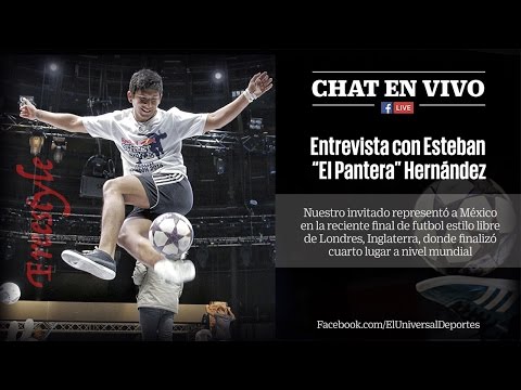 #Chatenvivo con Esteban "El Pantera" Hernández