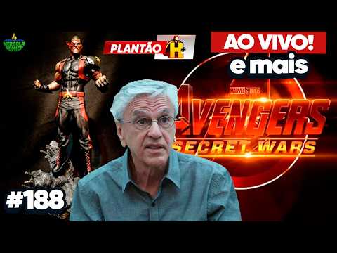 VINGADORES GUERRAS SECRETAS ELENCO,SORTEIO FIGURE LEGADO E MAIS-PLANTÃO H+ #188