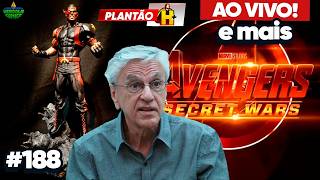 VINGADORES GUERRAS SECRETAS ELENCO,SORTEIO FIGURE LEGADO E MAIS-PLANTÃO H+ #188