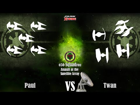 050-Squadron X-wing 2.5 Batrep - #179 - Assault on the satellite array