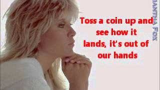 Out of our hands Samantha Fox