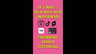 If I Was TikTok Trend | Run Boy Run TikTok Trend | Easy #ifiwas #runboyrun #trending #tutorial