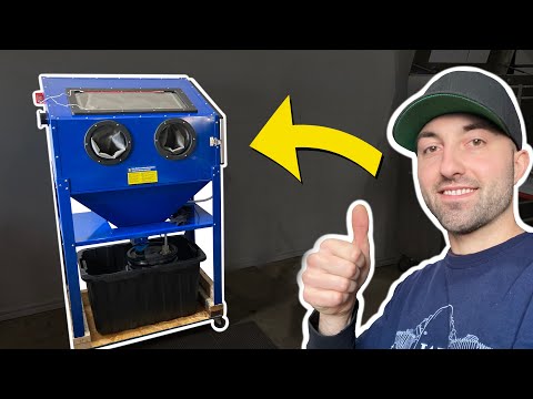 DIY Vapor Blasting Cabinet with Pressure Washer