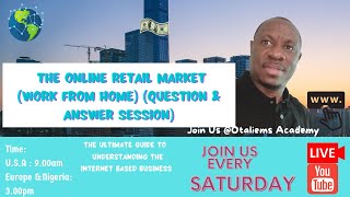 Getting Started With The Online Retail Market (Using The Uber Concept)