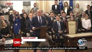 Nicuşor Dan depune luni jurământul de Preşedinte al României