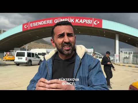 Esendere sınır kapısında İranlıların yoğunluğu: Bayram tatili bitti, ülkelerine dönüşleri başladı