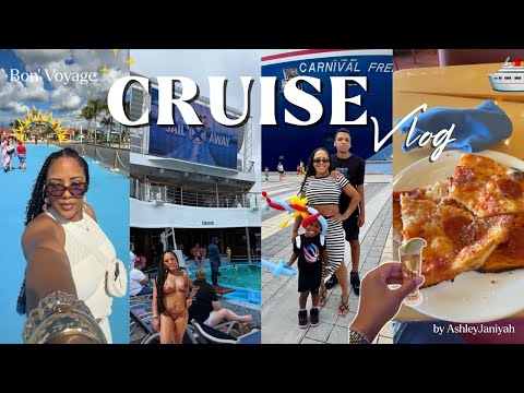 Thumbnail for Carnival Freedom Cruise 🌴Bahamas Travel Vlog, Silent party, Celebration Key, & Good Eats at Sea🛳️