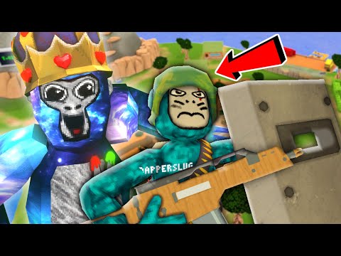 Can I Survive the NEW Gorilla Tag Battle Royale??? (Gorilla Royale)